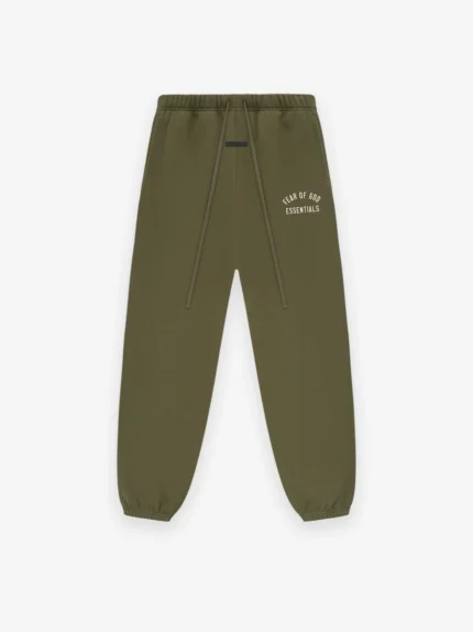 Fleece Essential Sweatpant - Dark Green