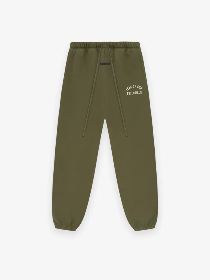 Fleece Essential Sweatpant - Dark Green