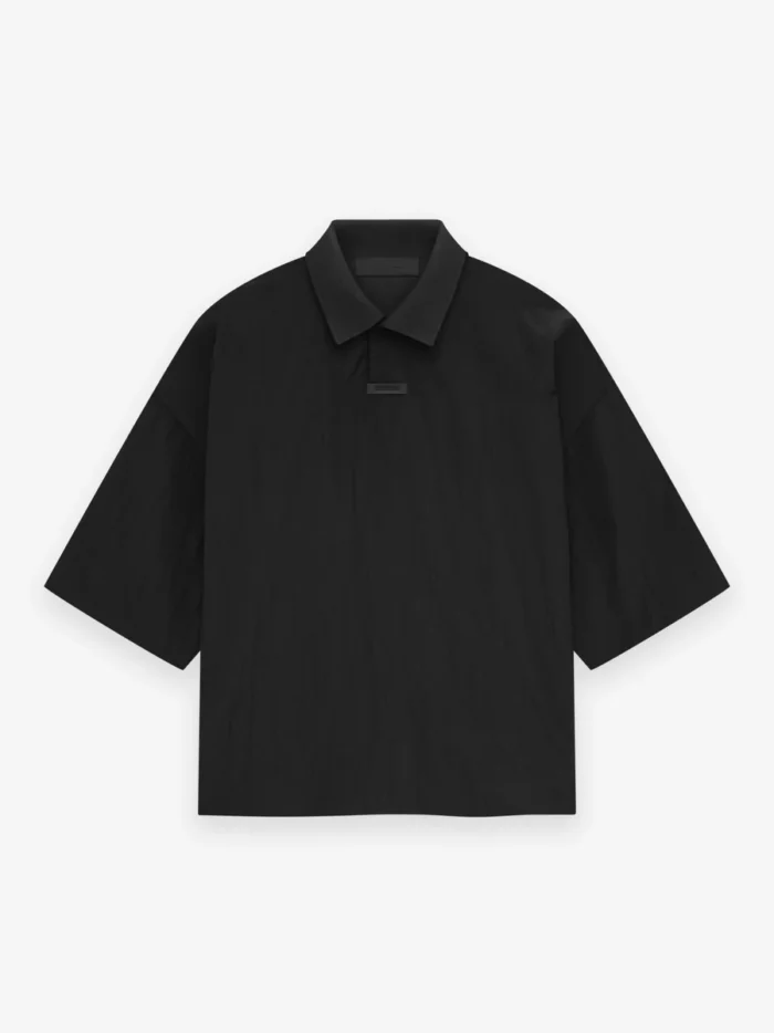 Essentials Ripstop Polo Shirt Black