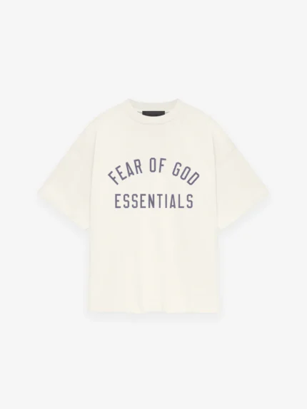 ESSENTIALS Kids Jersey Crewneck Tee