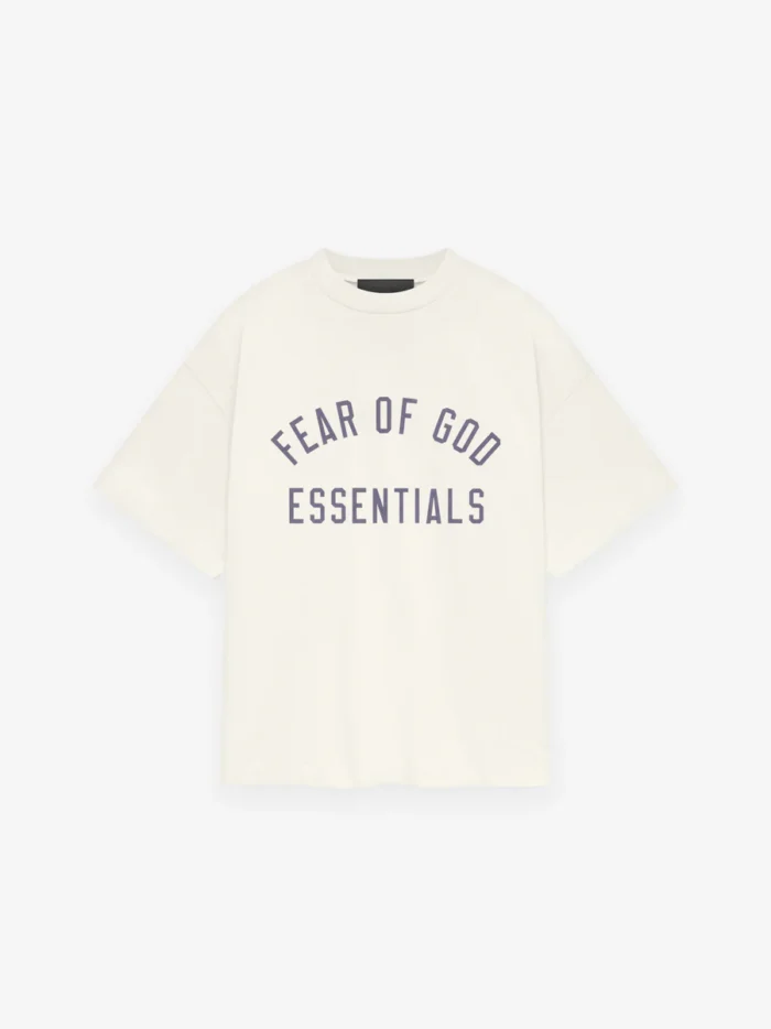 ESSENTIALS Kids Jersey Crewneck Tee