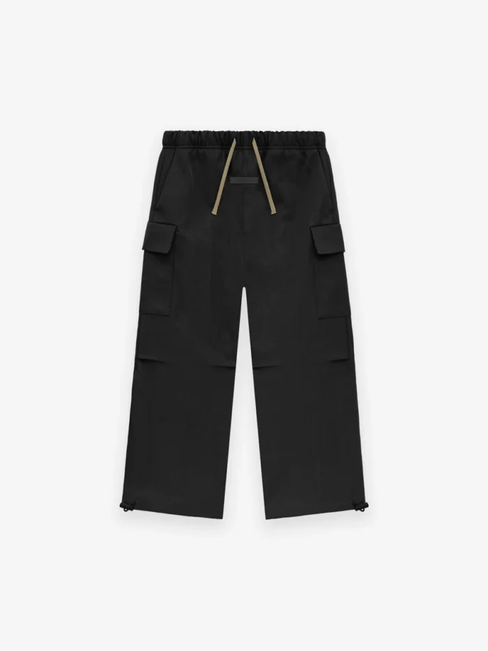 ESSENTIALS Kids Textured Nylon Field Pant