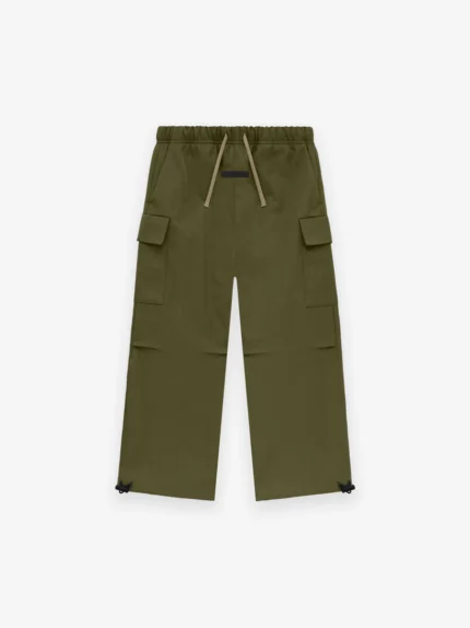 ESSENTIALS Kids Textured Nylon Field Pant