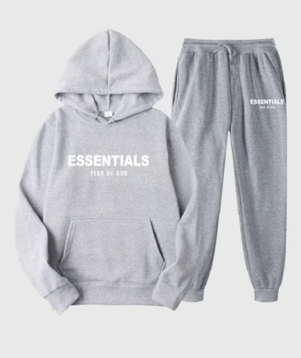 Essentials Hoodie Fear of God Gray