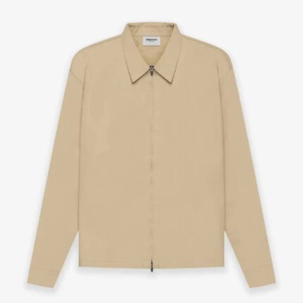 Fear of God ESSENTIALS Twill Jacket – Khaki