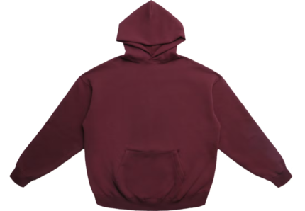 Fear of God Essentials Graphic Pullover Hoodie Burgundy