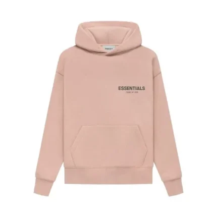 Fear of God Essentials Pullover Hoodie Pink