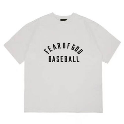 Fear of God Letter Print White T-shirt