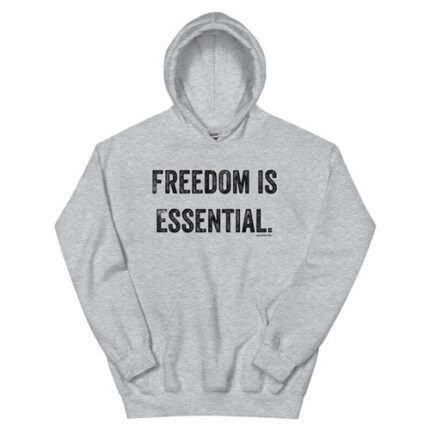 Freedom s Essential Hoodie Grey